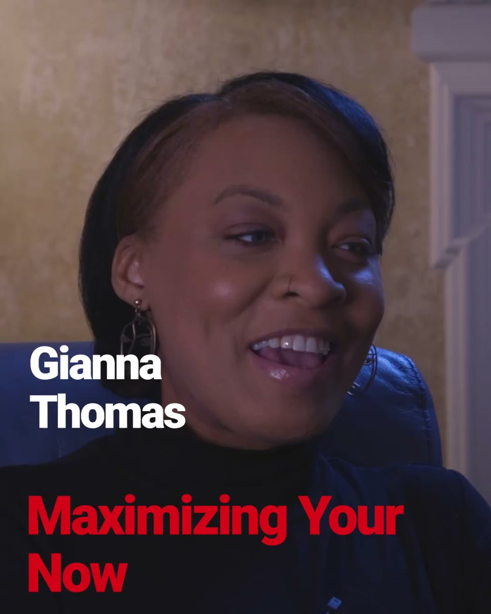 Gianna, Maximizing Your Now — Founder Portrait